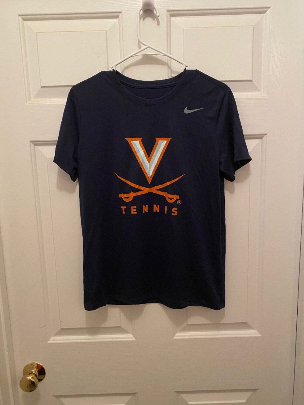 Nike Virginia UVA Cavaliers Women's Tennis Team Issued Nike T-Shirt Medium NWT